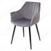 Стул BELINDA BLUVEL-14 GREY, велюр
