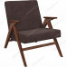 Кресло для отдыха Вест Орех, ткань Verona wenge, кант Verona wenge