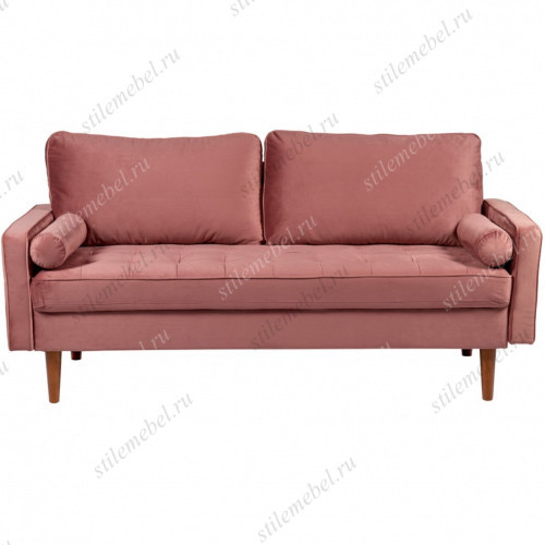 Диван Scott FR 0477 трехместный пыльно-розовый