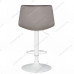 Стул барный DOBRIN TAILOR WHITE, серый велюр (MJ9-75) 