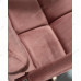 Стул барный KRUGER ARM пудрово-розовый велюр (MJ9-32)