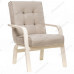 Кресло Leset Модена слоновая кость/ткань Малмо 05