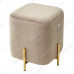 Пуф для гостиной ARES BLUVEL-40 BEIGE / GOLD