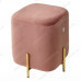 Пуф для гостиной ARES BLUVEL-52 PINK / GOLD