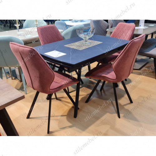 Обеденная группа US120/242 В36 PINK/опоры черные