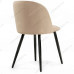 Стул Gabi 1 dark beige / black