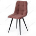 Стул CHILLY (mod. 7095-1) коралловый barkhat 15/черный каркас