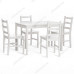 Обеденный комплект Хадсон 2 (стол + 4 стула)/ Hudson 2 Dining Set butter white Обеденный комплект Хадсон 2 (стол + 4 стула)/ Hudson 2 Dining Set butter white