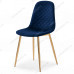 Стул Dabl dark blue / gold