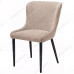 Стул DikLine 304 B03 BEIGE, ножки черные, микровелюр Стул DikLine 304 B03 BEIGE, ножки черные, микровелюр