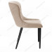 Стул DikLine 304 B03 BEIGE, ножки черные, микровелюр