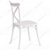 Стул CROSS (mod. PL24) пластик, 48 х 58 х 89 см, White (белый) 11954
