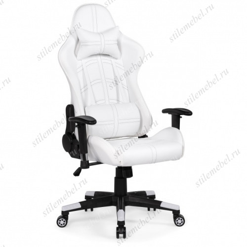 Компьютерное кресло Blanc white / black