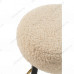 Стул барный Plato white fabric