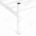 Кровать Iris (mod.9311) дерево гевея/металл, 160*200 см (Queen bed), Белый (White)