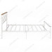 Кровать Iris (mod.9311) дерево гевея/металл, 160*200 см (Queen bed), Белый (White)