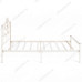 Кровать Federica (mod. AT-881) дерево гевея/металл, 160*200 (Queen bed), Белый (butter white)