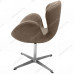 Кресло SWAN STYLE CHAIR латте, искусственная замша