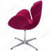 Кресло SWAN STYLE CHAIR винный, искусственная замша