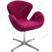 Кресло SWAN STYLE CHAIR винный, искусственная замша Кресло SWAN STYLE CHAIR винный, искусственная замша