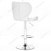Барный стул Porch chrome / white