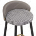 Полубарный стул Kardial gray / black
