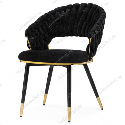 Стул Rakel black / gold