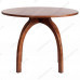 Стол THONET (mod.T9108) дерево вяз, 100х75 см, Темный Орех (№5)