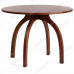 Стол THONET (mod.T9108) дерево вяз, 100х75 см, Темный Орех (№5) Стол THONET (mod.T9108) дерево вяз, 100х75 см, Темный Орех (№5)