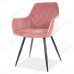 Стул SIGNAL LINEA VELVET, ножки черные / античный розовый BL52 Стул SIGNAL LINEA VELVET, ножки черные / античный розовый BL52