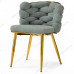 Стул Rendi light gray / gold Стул Rendi light gray / gold