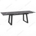Стол Барон 160(220)x90, Камень Темный Compakt cer/черный
