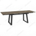 Стол Элит 200(45+45)x98, Oak Vintage Premium Cer / черный