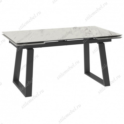 Стол Элит 200(45+45)x98, Palissandro Premium Cer / черный