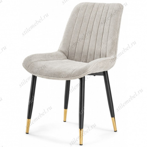 Стул Seda 1 latte / black / gold