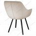 Стул DikLine 252 М поворотный, B03 BEIGE, ножки черные