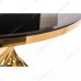 Обеденная группа Аган black / gold