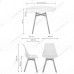 Обеденная группа Номиа 90 white / wood