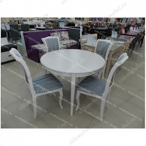 Обеденная группа Milano+Opera Ivory White 180-19