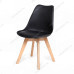 Стул TULIP (mod. 73-1) дерево/пластик/экокожа, 47,5x55x80 см, черный Стул TULIP (mod. 73-1) дерево/пластик/экокожа, 47,5x55x80 см, черный