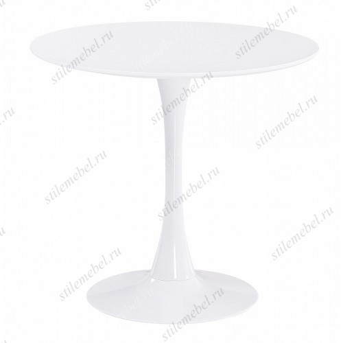 Стол COLUMN T631 WHITE D80