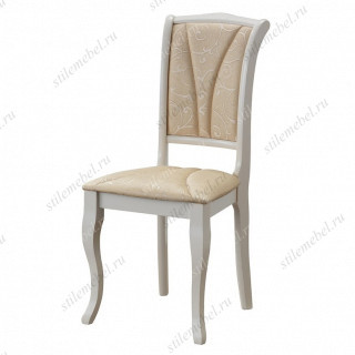 Стул Opera (OP-SC) бежевая ткань (A168B), ivory white (слоновая кость)